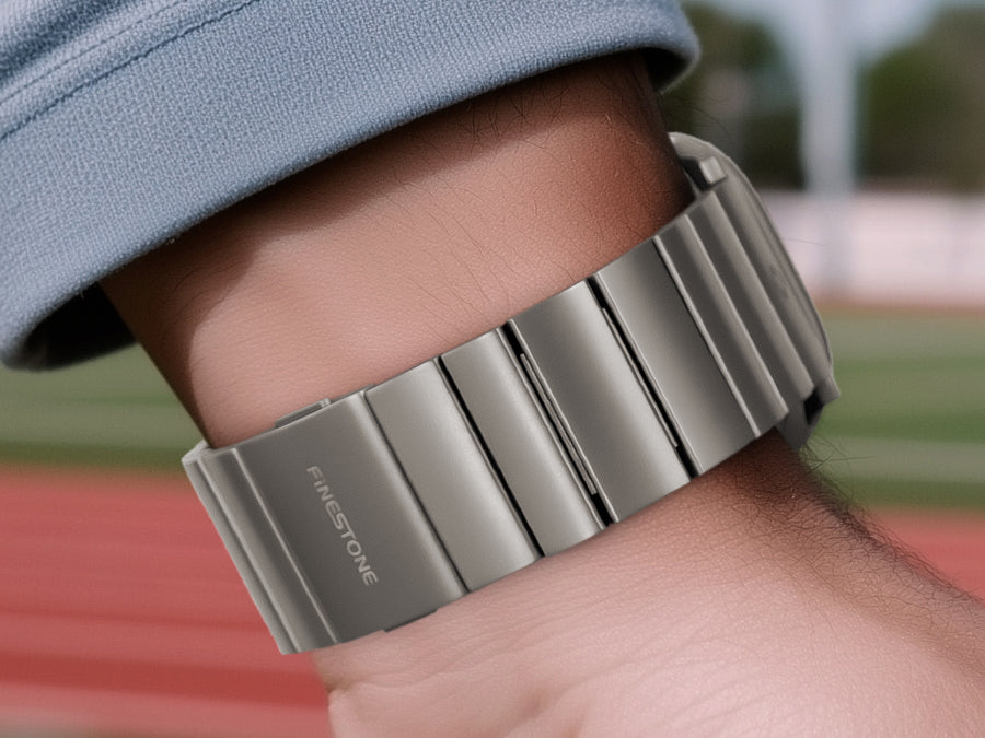 Titanium vs Leather Bands: Which Feels More Luxurious? - FiNESTONE