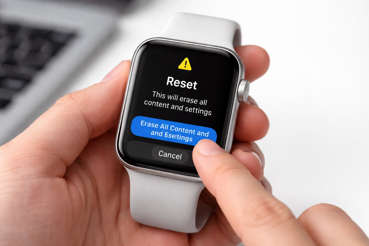 How to Reset Apple Watch (Step-by-Step Guide) - FiNESTONE