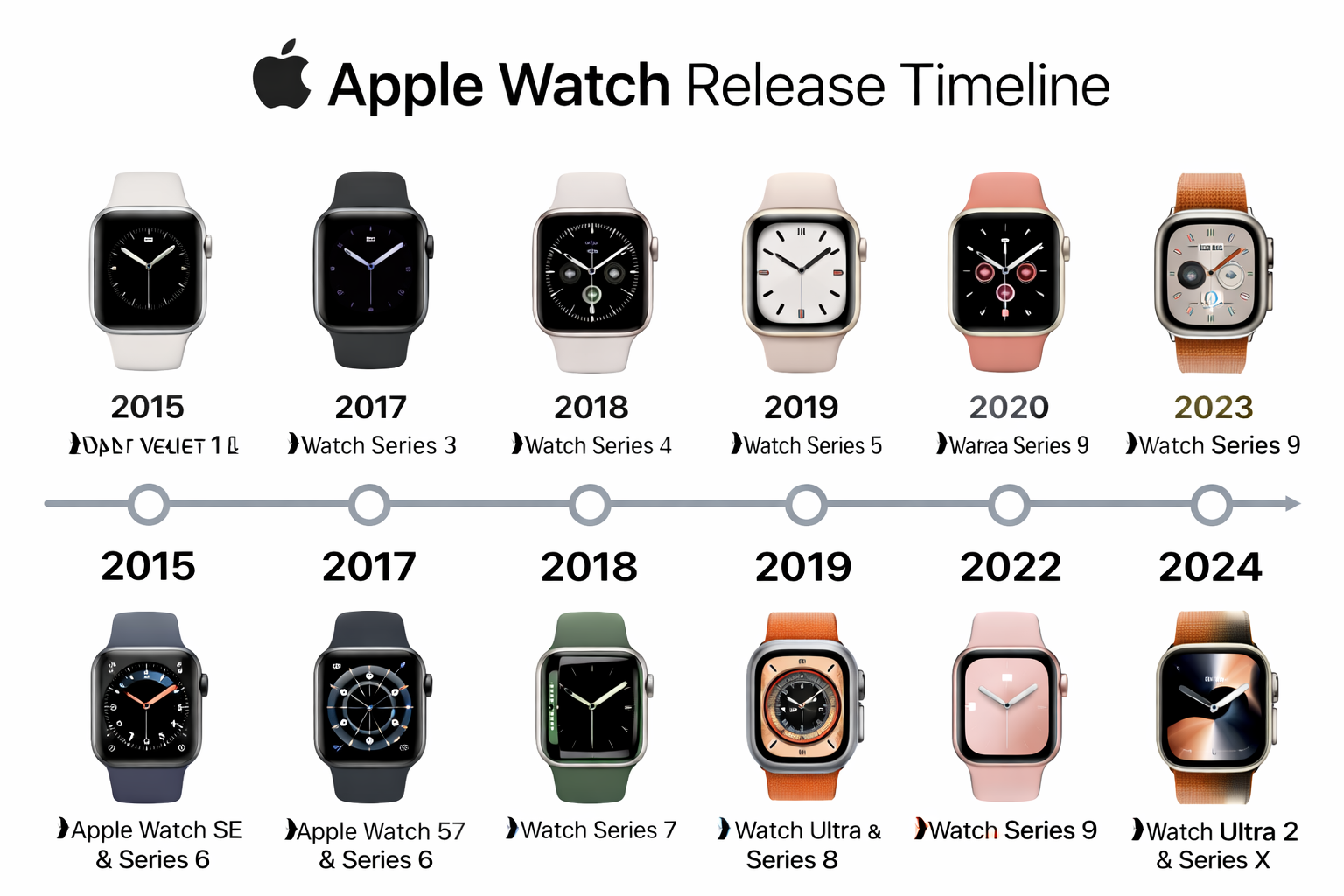 Apple Watch Release Timeline: The Rise of Titanium and Why It Matters - FiNESTONE