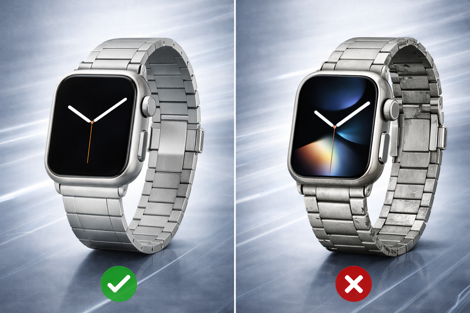 How to Spot Fake Titanium Watch Bands? - FiNESTONE