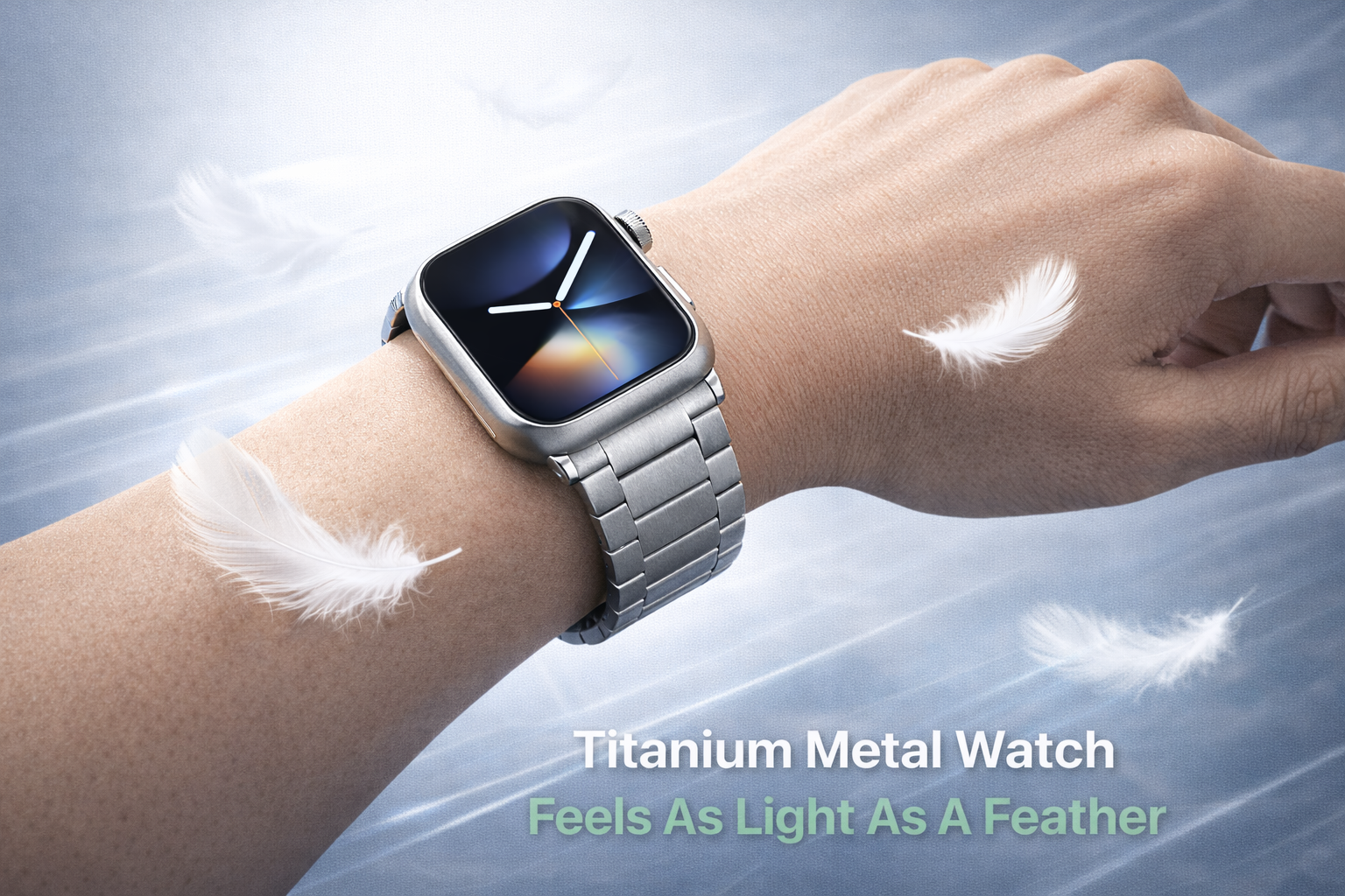 Why Titanium Bands Feel Lighter on the Wrist? - FiNESTONE