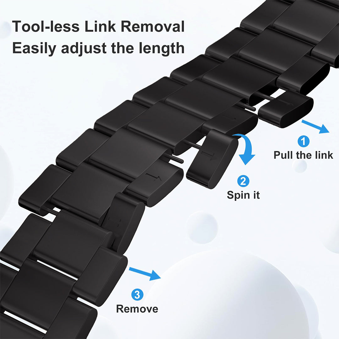 FINESTONE CRNS-PRO Titanium Band Compatible with Apple Watch Ultra 3/2/1 49mm, Series 11/10 46mm