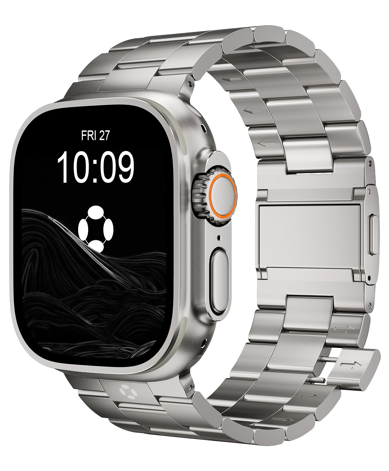 CRNS-PRO Titanium Apple Watch Band With Magnetic Clasp