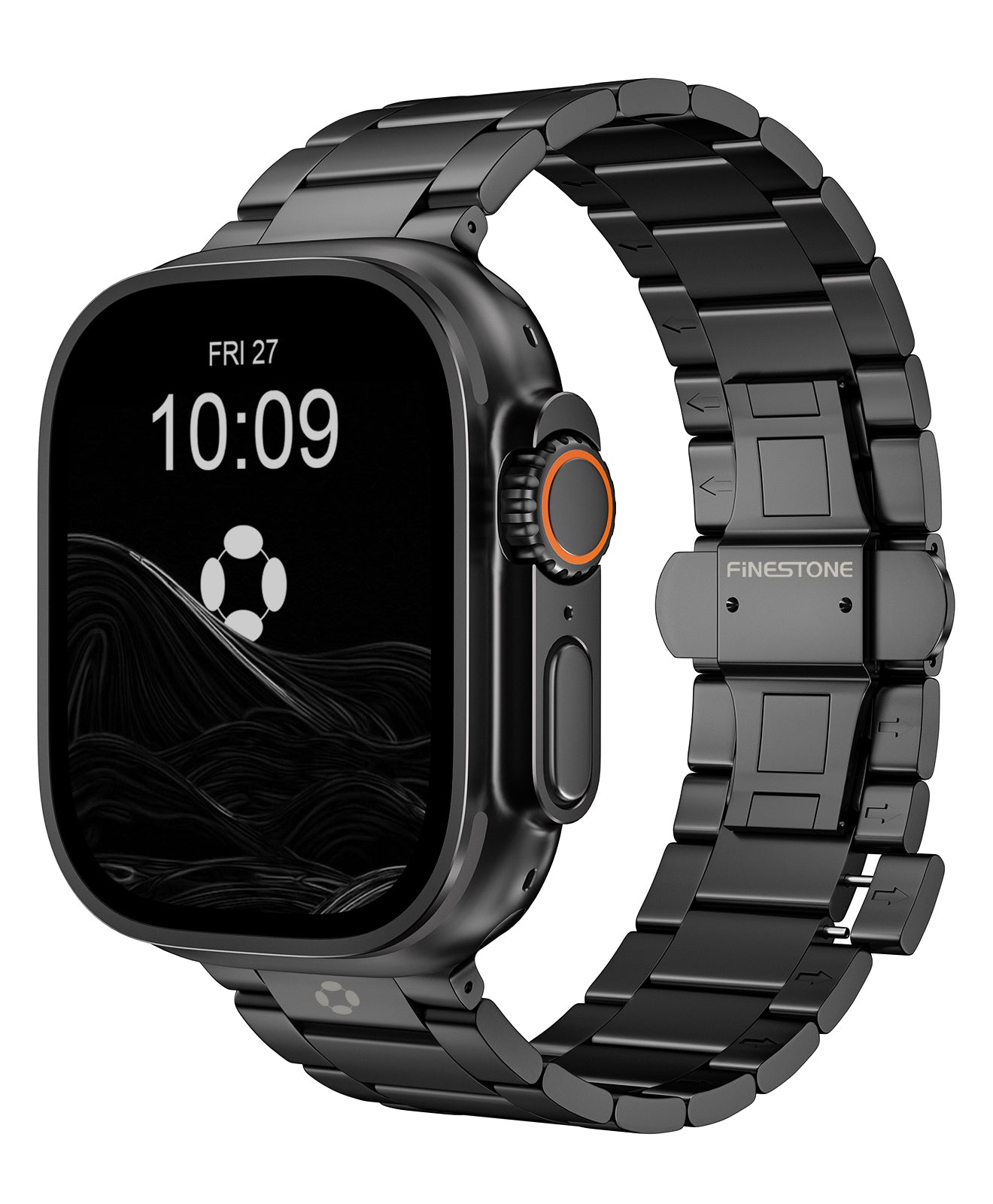 Sleek Titanium Apple Watch Band | Modern Metal Strap