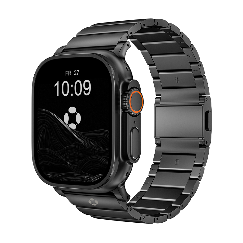 CRNS02 Titanium Apple Watch Band With Magnetic Clasp