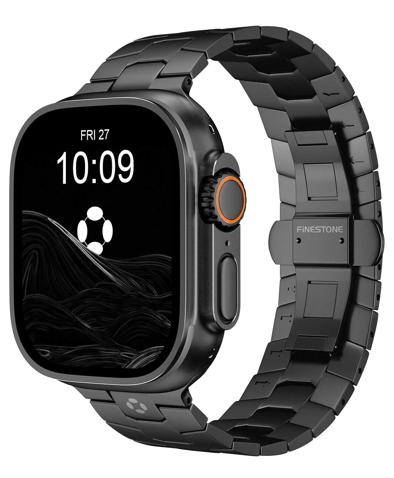 Lightweight Titanium Magnetic Apple Watch Band - Professional Durable Metal Strap for Men Finestone