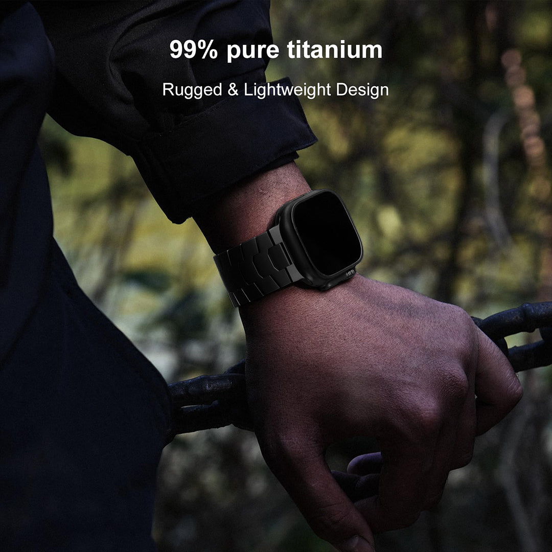 99% pure titanium
Rugged & Lightweight Design