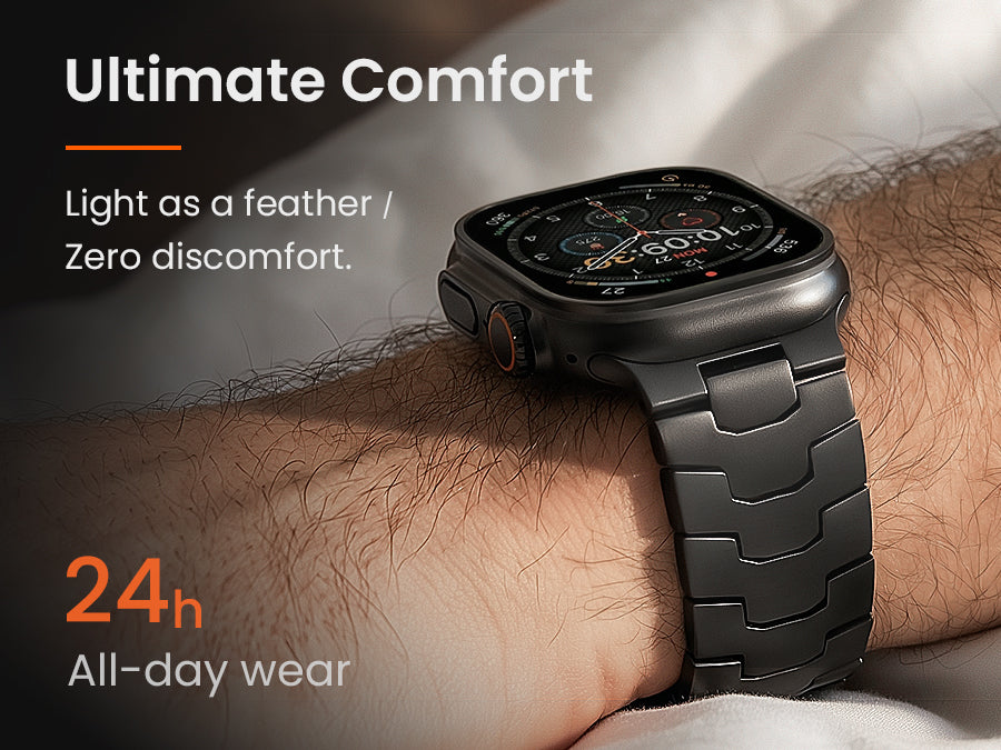 apple watch series 9 45mm titanium band