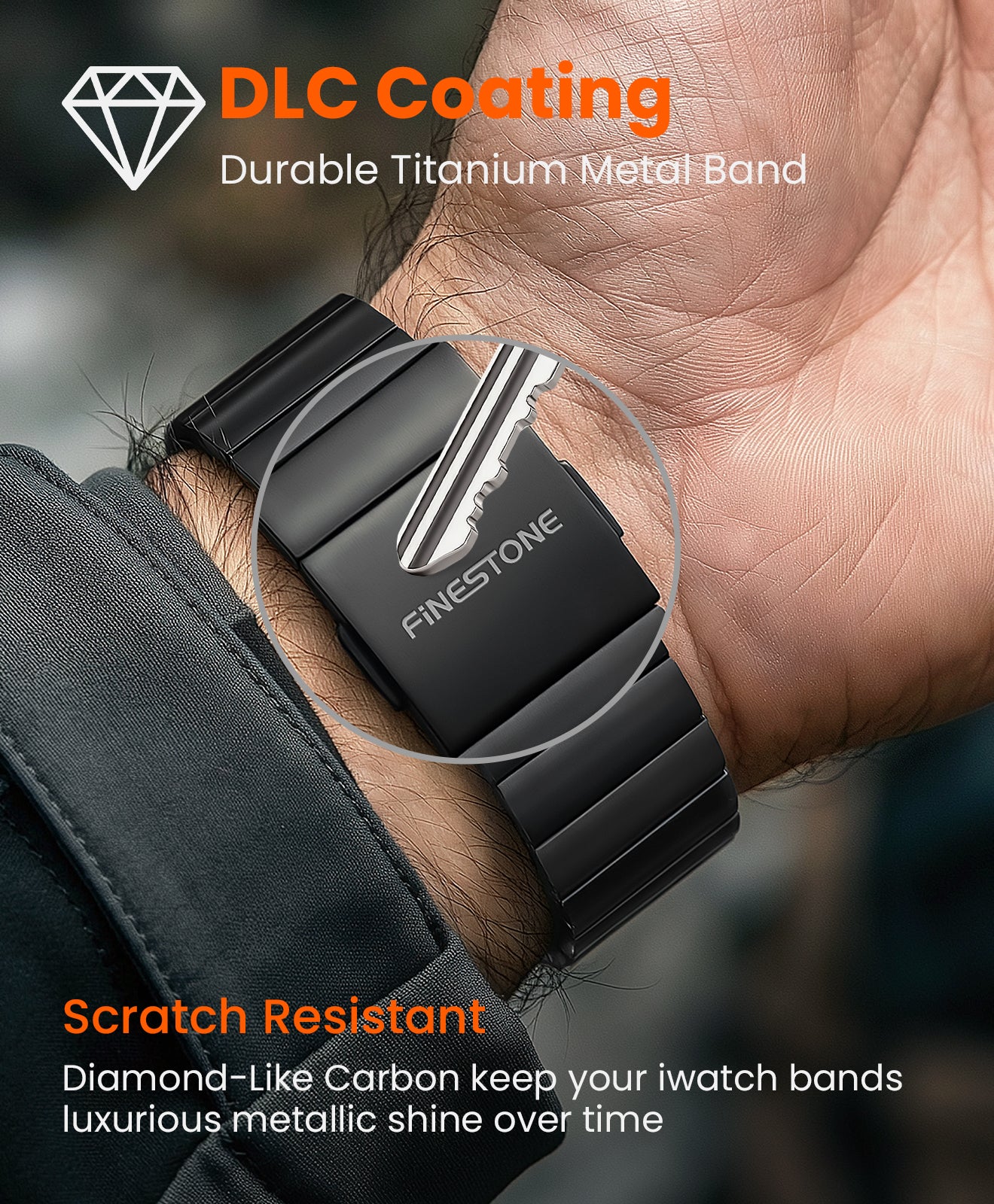 best titanium strap for apple watch ultra 2