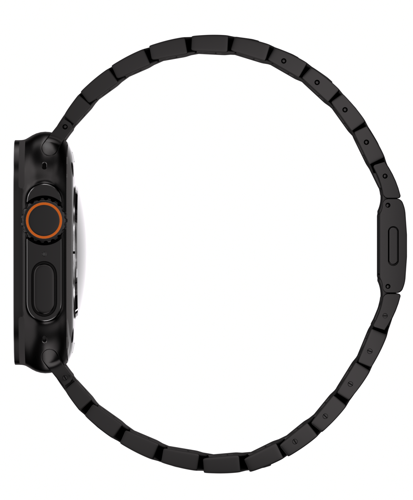 Premium Titanium Metal Link Bracelet for Apple Watch - Ultra / Series 10 Compatible - Finestone Style