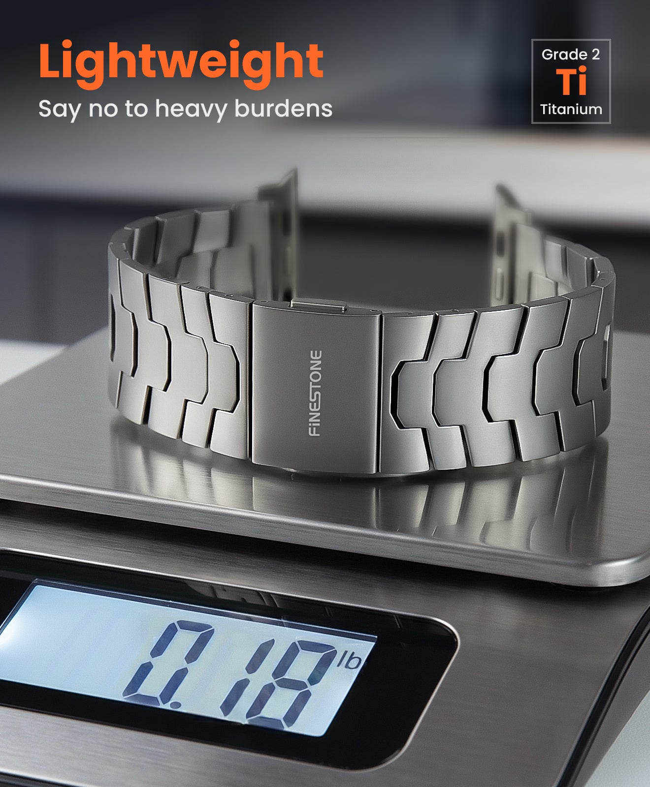 40mm apple watch titanium band