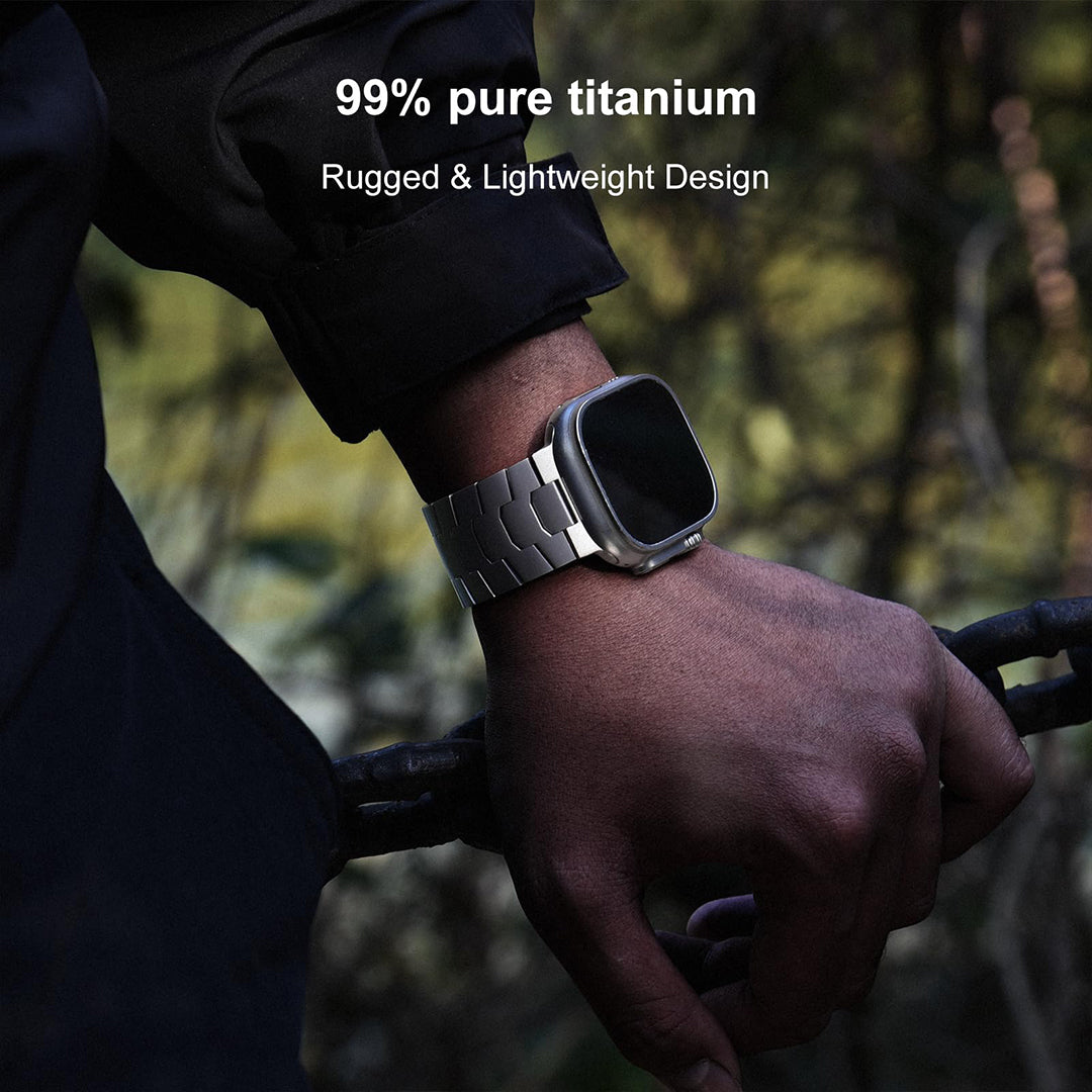 99% pure titanium
Rugged & Lightweight Design
