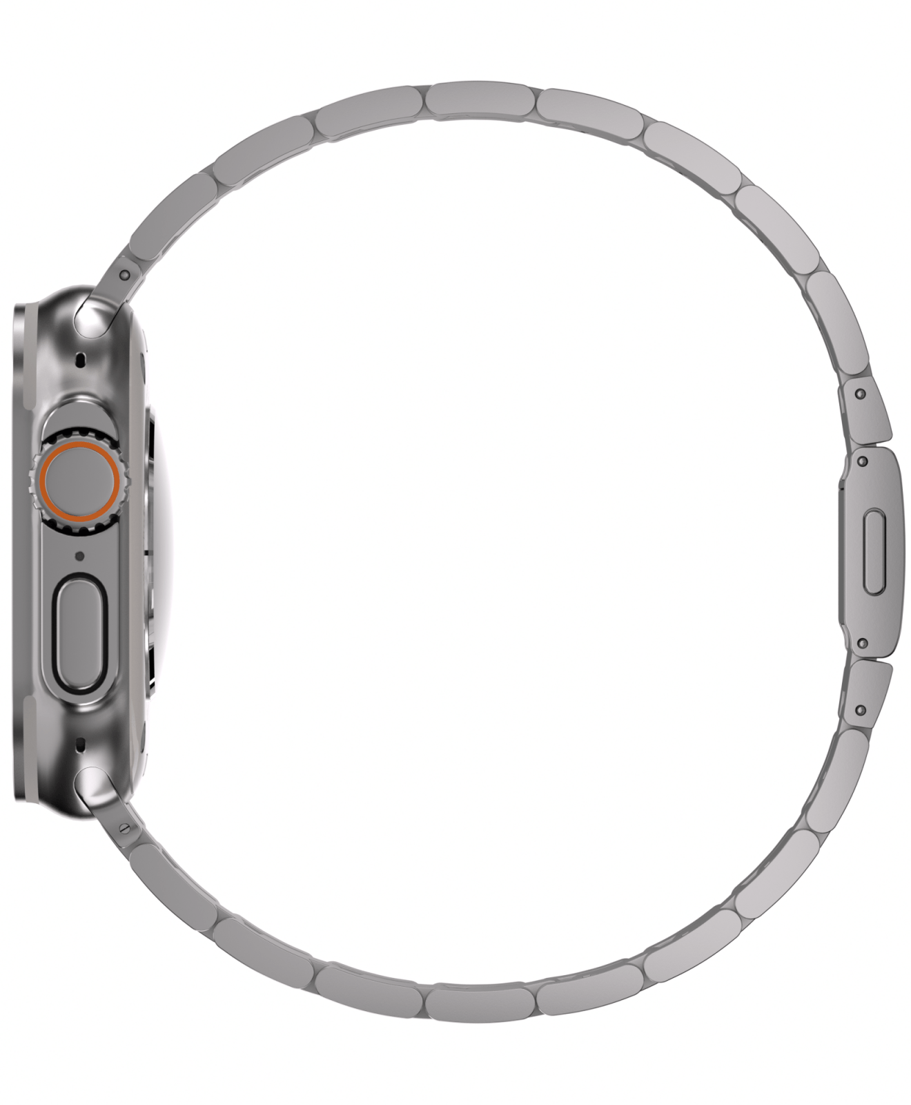 Lightweight Titanium Link Bracelet - Premium Metal Strap for Apple Watch (2026)