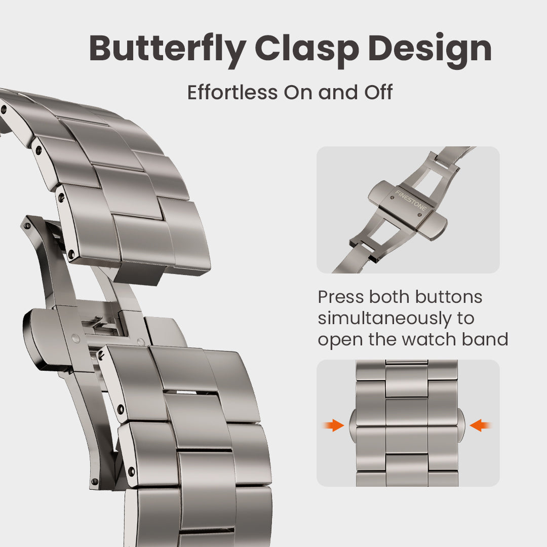 Butterfly Clasp Design Effortless On and Off