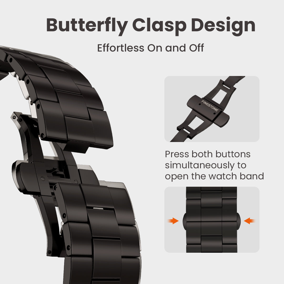 Butterfly Clasp Design Effortless on and Off