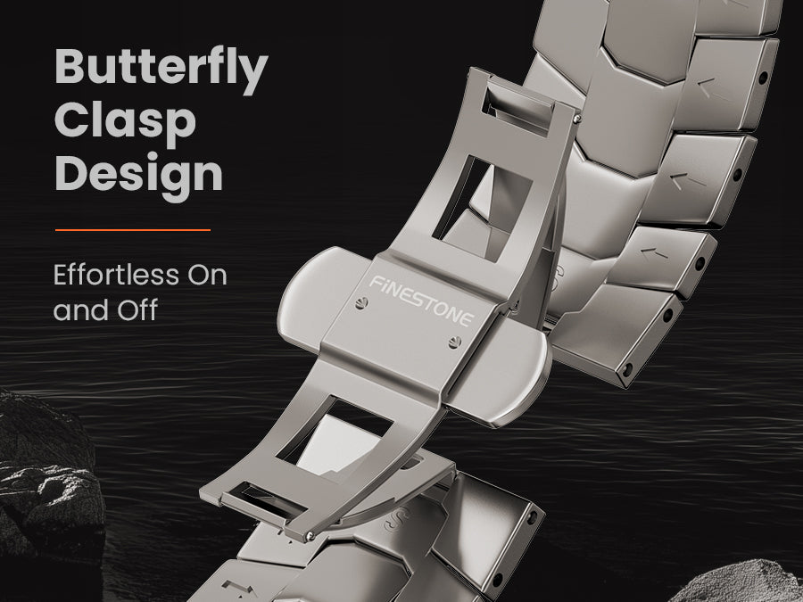 Butterfly Clasp Design
Effortless On and Off