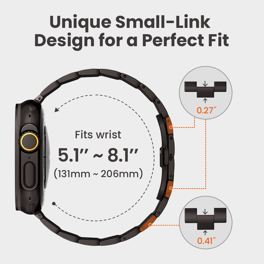 Unique Small-LinkDesign for a Perfect Fit