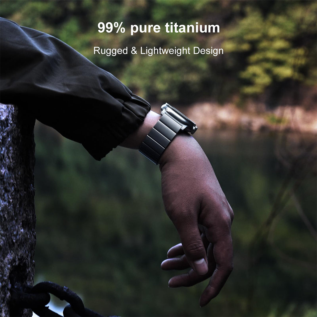 99% pure titanium
Rugged & Lightweight Design