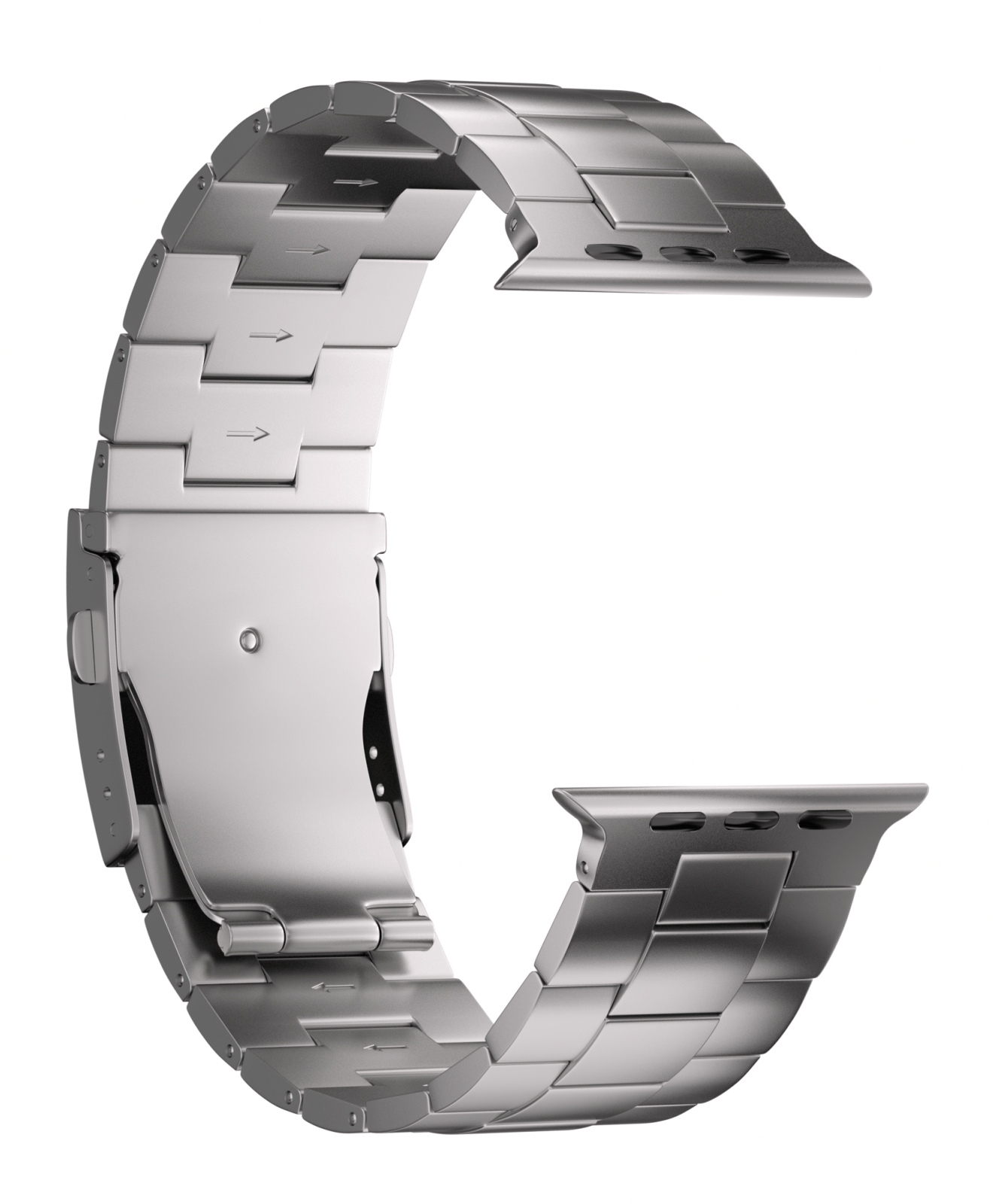 FiNESTONE Titanium Milanese Loop Band for Apple Watch Ultra 2026