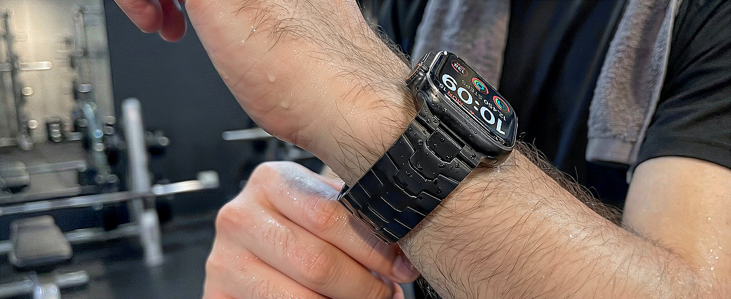 apple watch ultra 2 titanium strap black