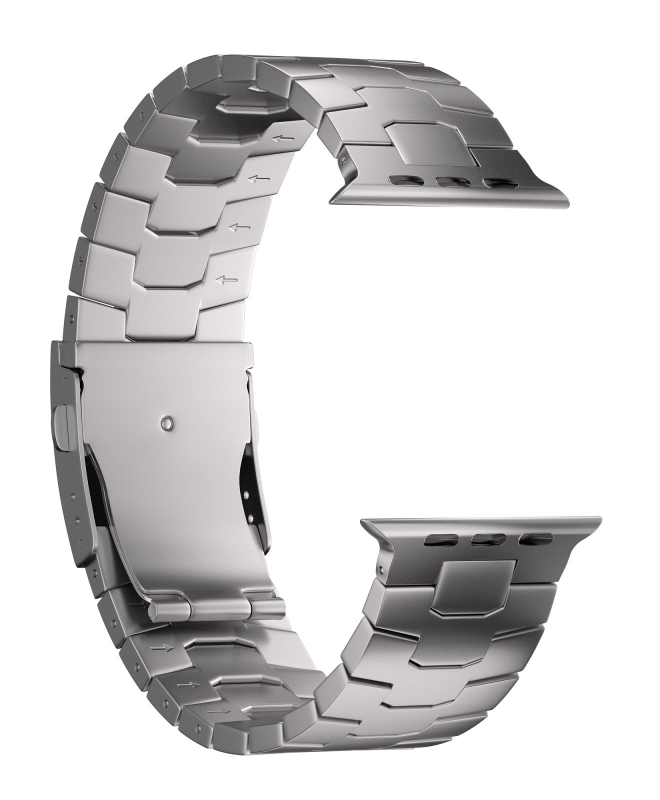 Titanium Apple Watch Band -2026 New Sleek Metal Link Bracelet Replacement for iWatch