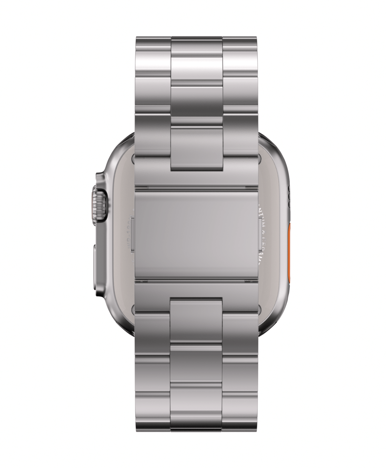 Lightweight Titanium Link Bracelet - Premium Metal Strap for Apple Watch (2026)