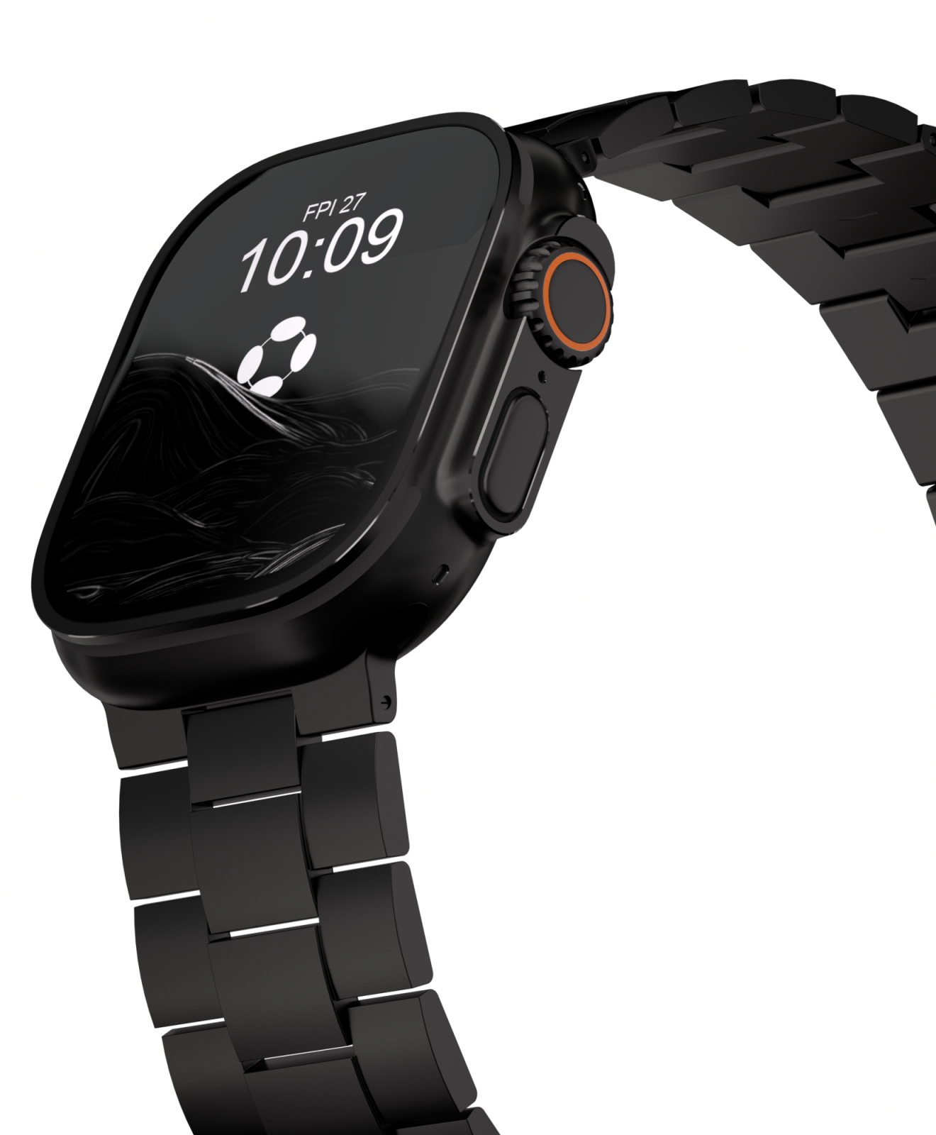 CRNS01 Titanium Apple Watch Band With Magnetic Clasp