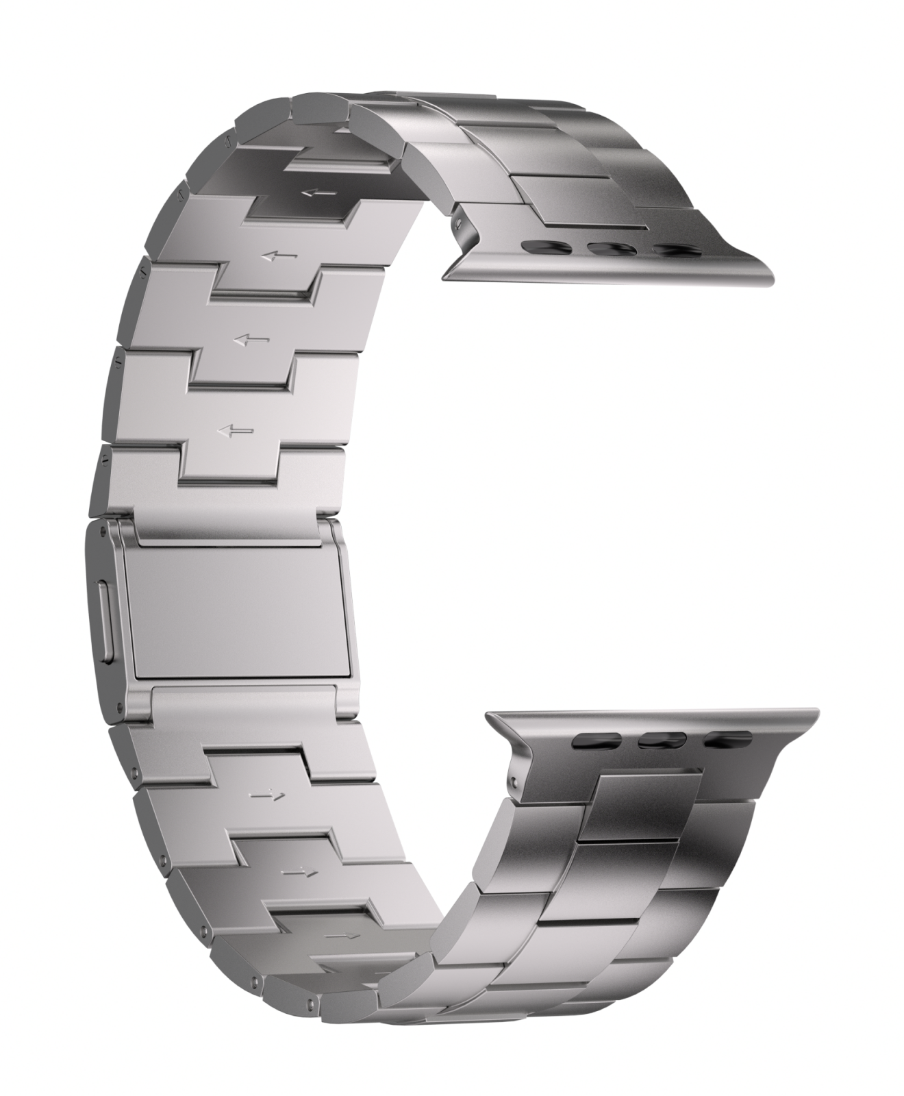 CRNS01 Titanium Apple Watch Band With Magnetic Clasp