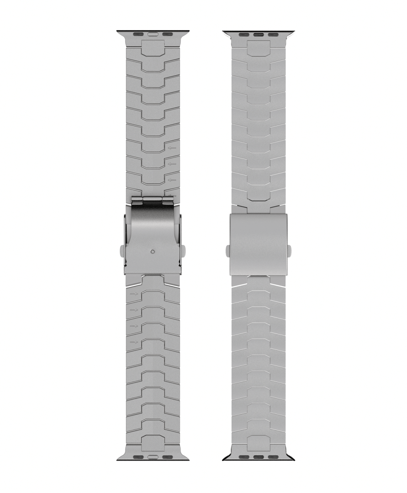 Titanium Apple Watch Band -2026 New Sleek Metal Link Bracelet Replacement for iWatch