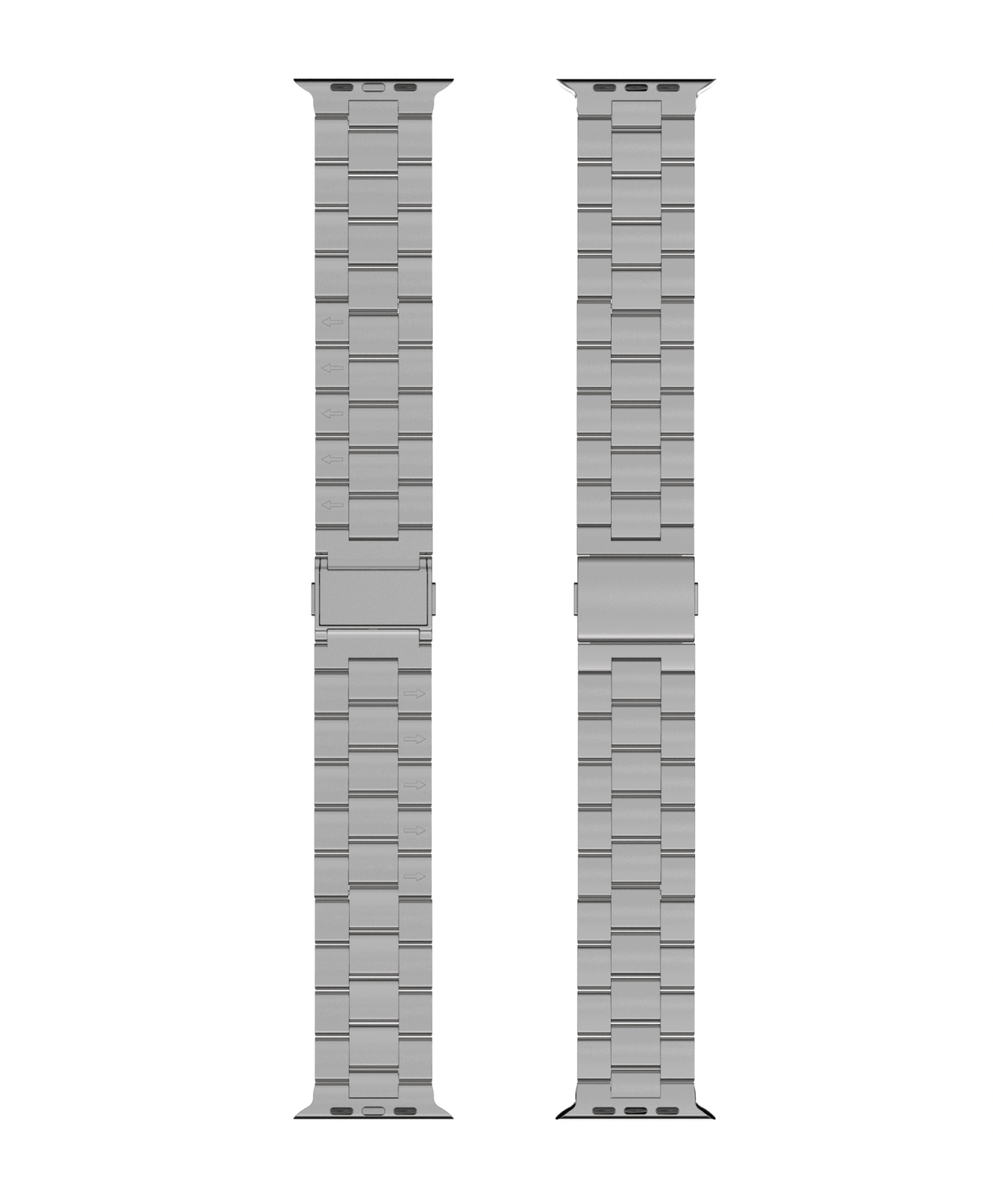 Lightweight Titanium Link Bracelet - Premium Metal Strap for Apple Watch (2026)