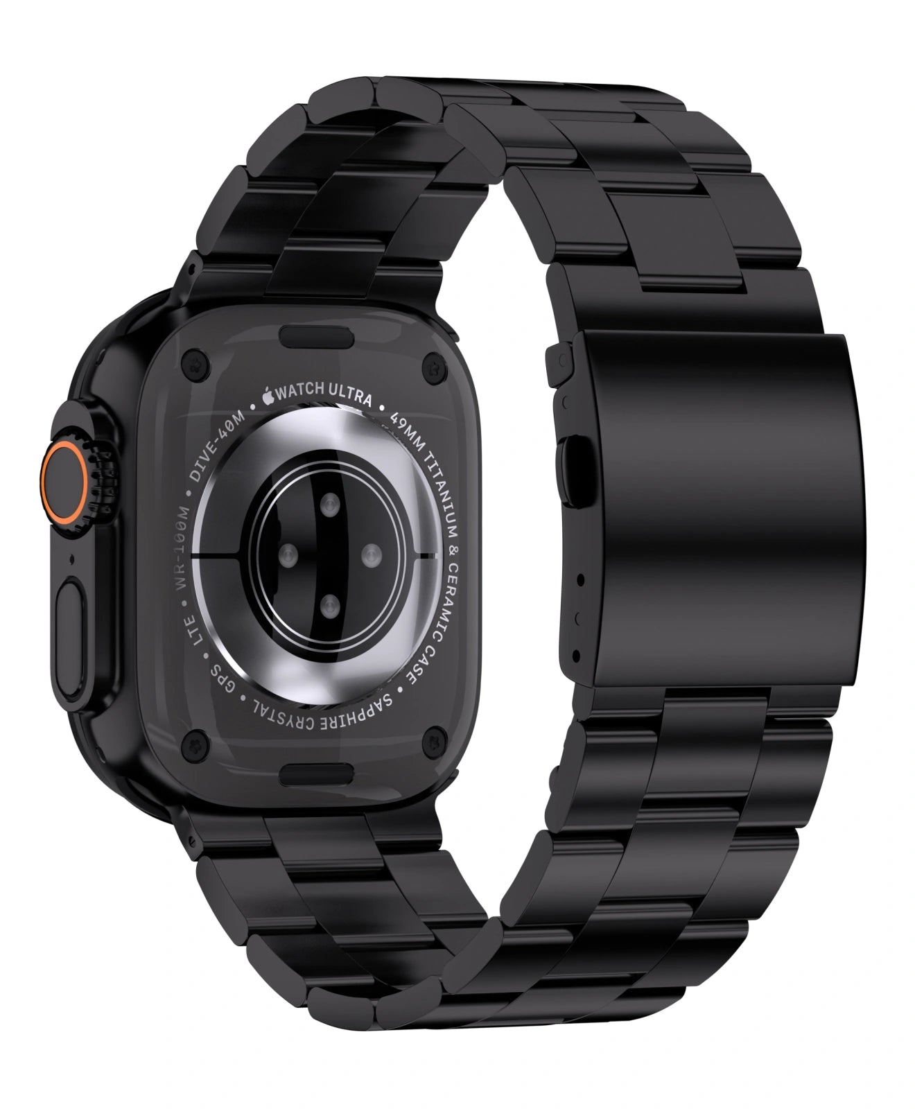 CRNS-PRO Titanium Apple Watch Band With Folding Clasp