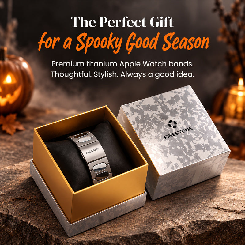 Halloween Style Guide: Elevate Your Apple Watch with Finestone Titanium Bands