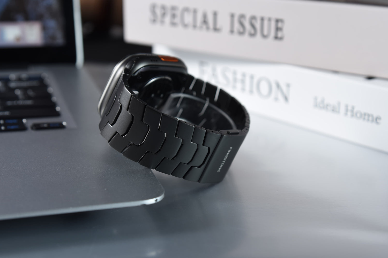 Titanium Apple Watch Band for Hot Weather