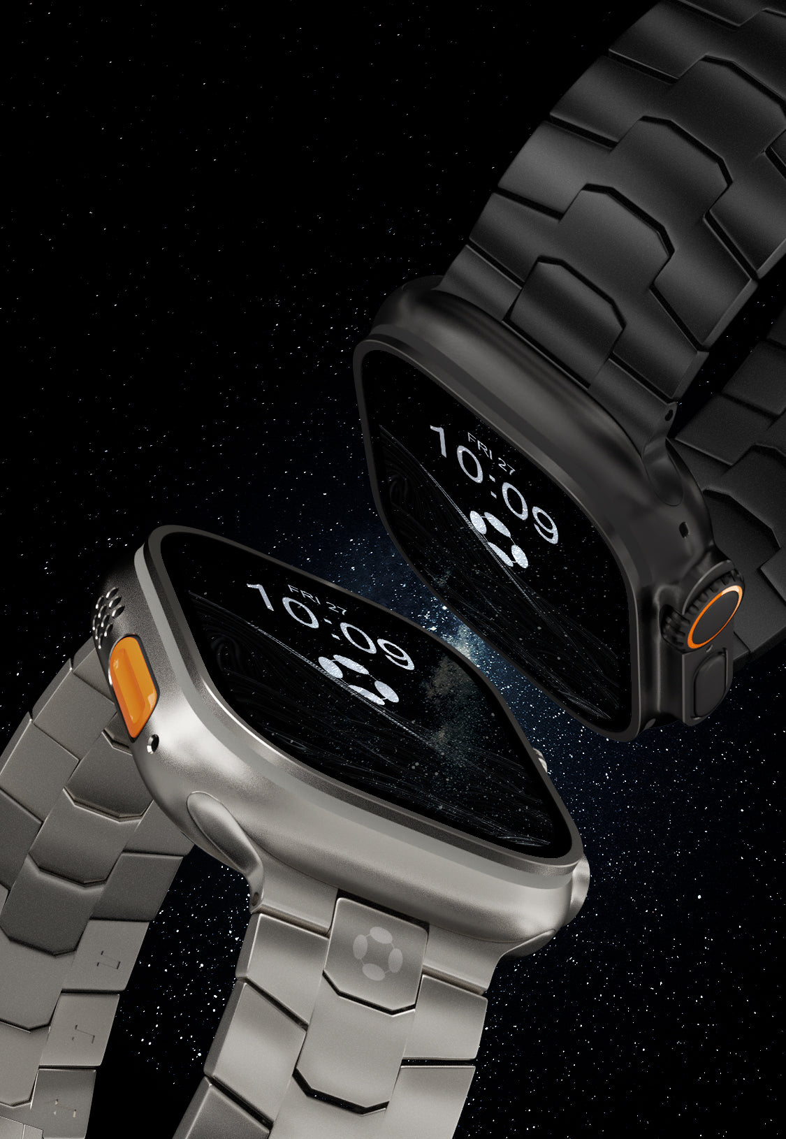 LIGHTWEIGHT AND STURDY
AGISO1 02 TITANIUMBAND FOR APPLEWATCH