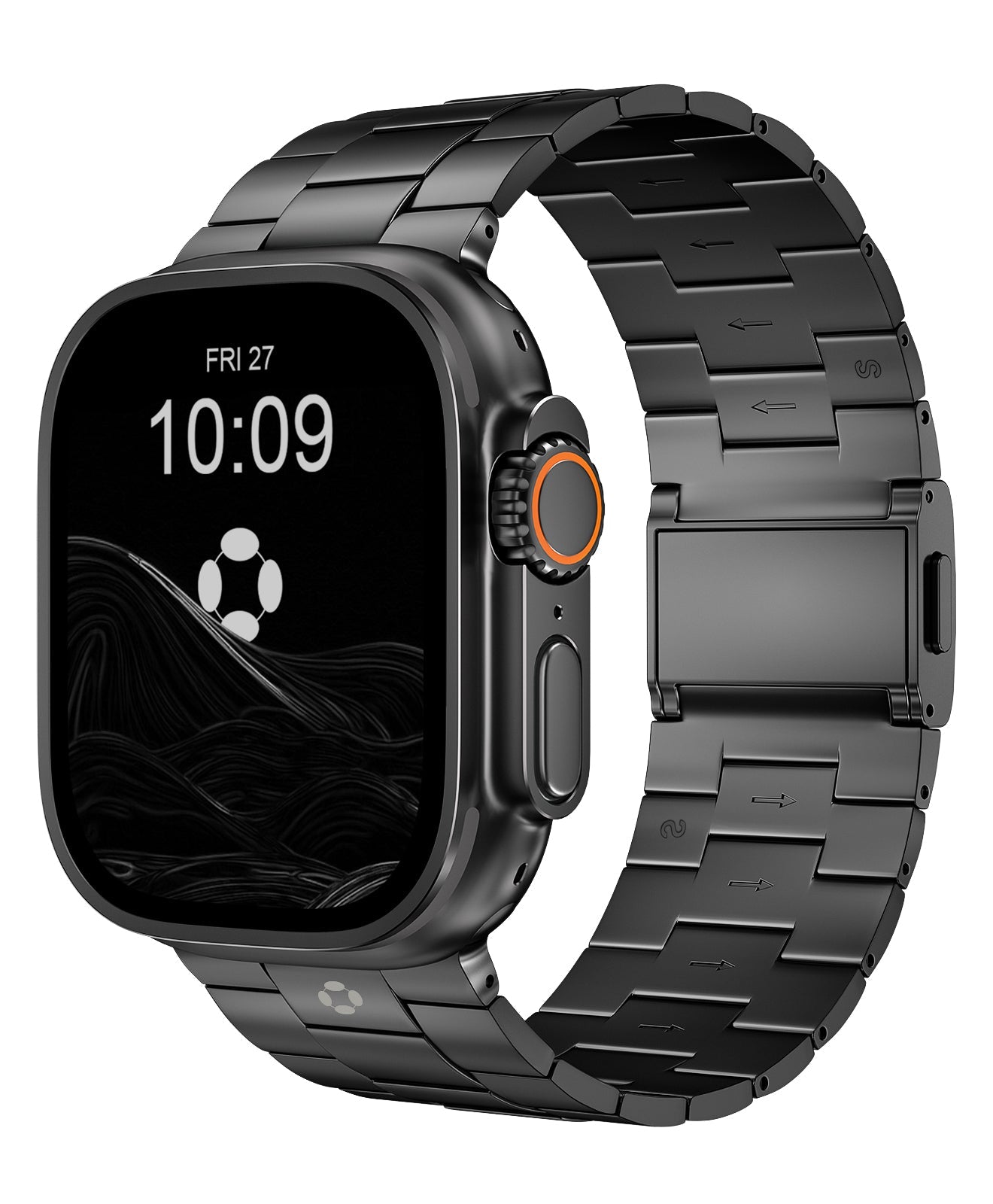 Lightweight Aerospace Titanium Band for Apple Watch Ultra, FiNESTONE DLC Coating