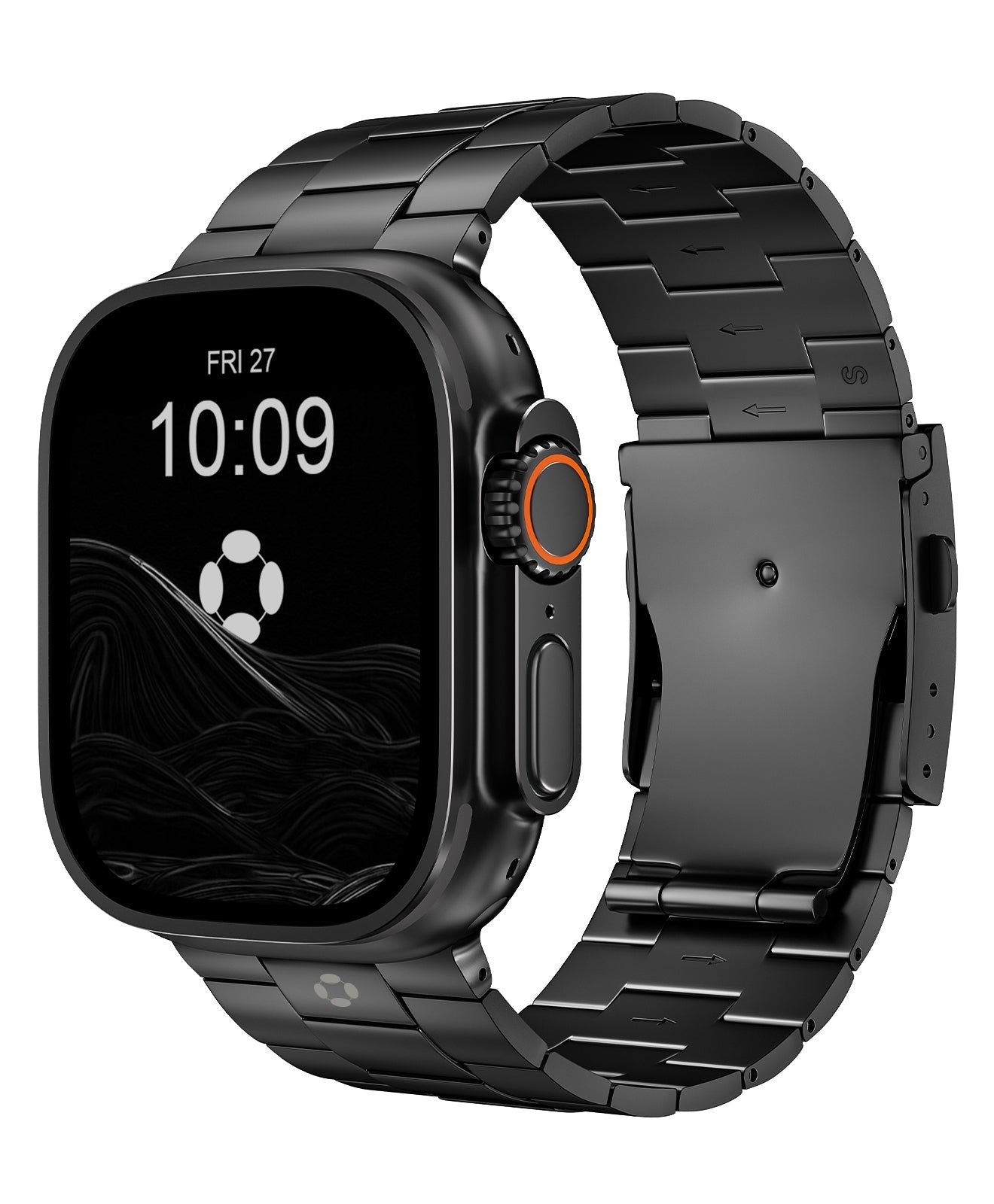 FiNESTONE Titanium Milanese Loop Band for Apple Watch Ultra 2026