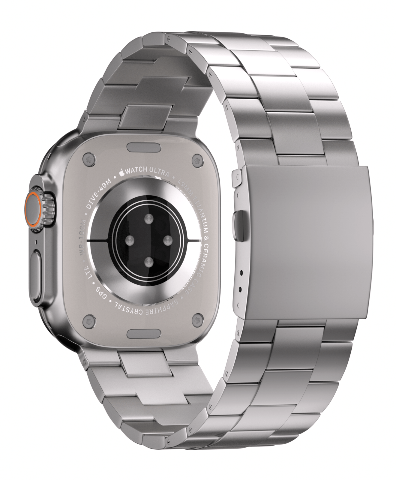 FiNESTONE Titanium Milanese Loop Band for Apple Watch Ultra 2026
