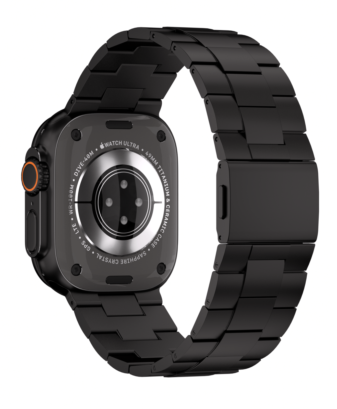 Lightweight Aerospace Titanium Band for Apple Watch Ultra, FiNESTONE DLC Coating