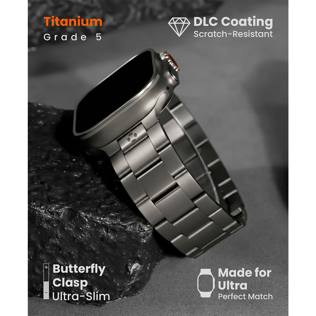 DLC Coating Scratch-Resistant
Butterfly ClaspUltra-Slim
Made for Ultra Perfect Match
