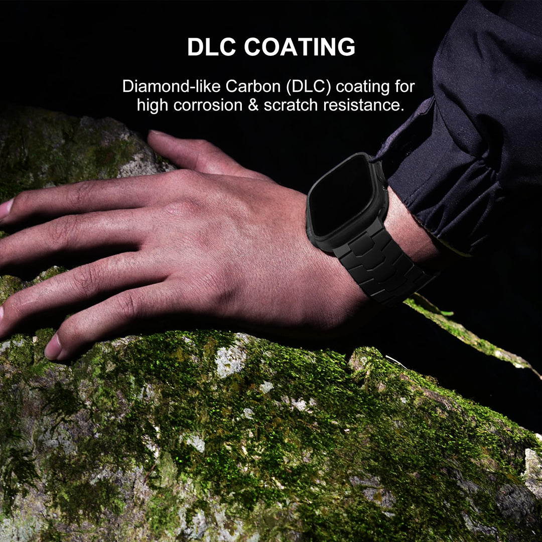 DLC COATING
Diamond-like Carbon (DLC) coating forhigh corrosion & scratch resistance.