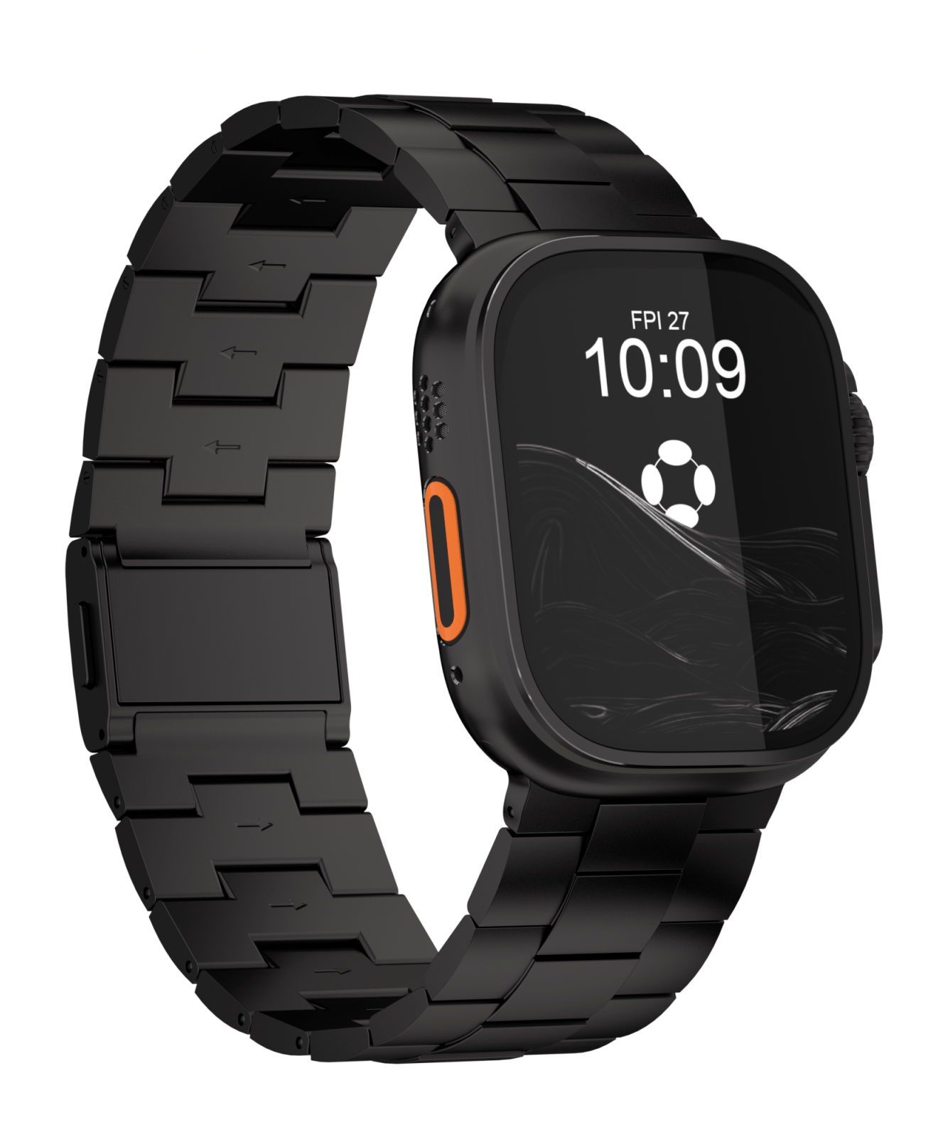 Lightweight Aerospace Titanium Band for Apple Watch Ultra, FiNESTONE DLC Coating