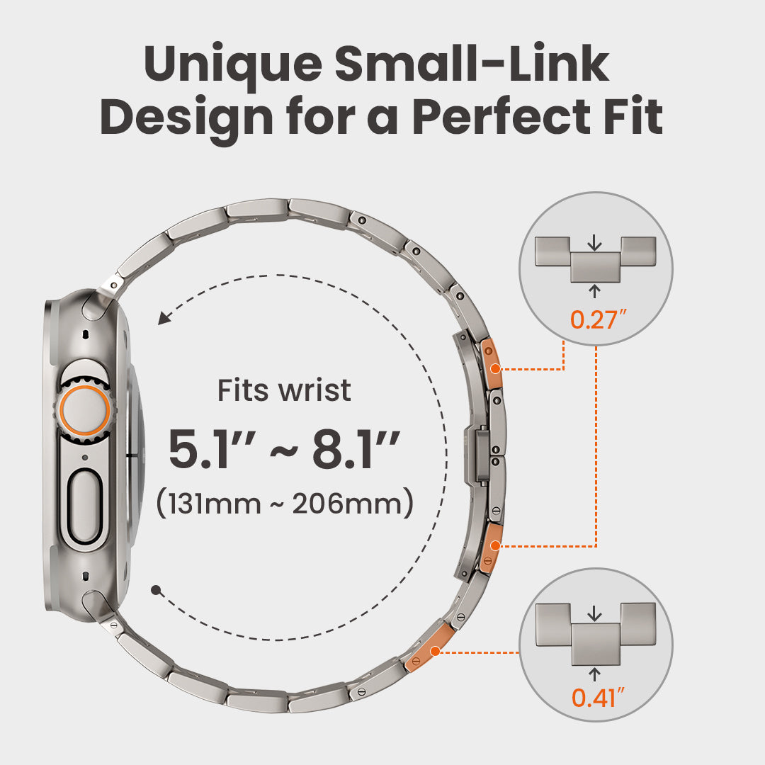 Unique Small-Link Design for a Perfect Fit