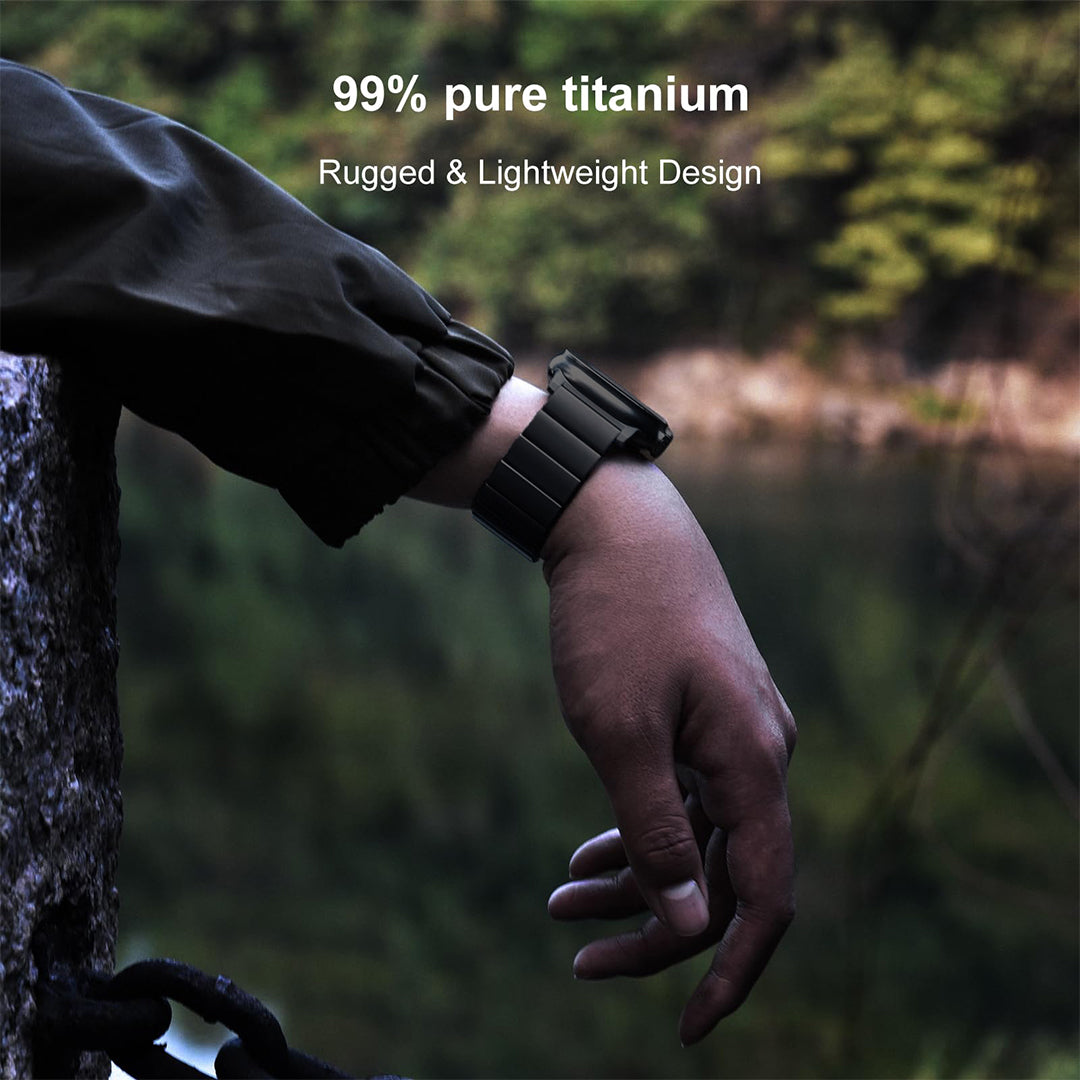 99% pure titaniumRugged & Lightweight Design