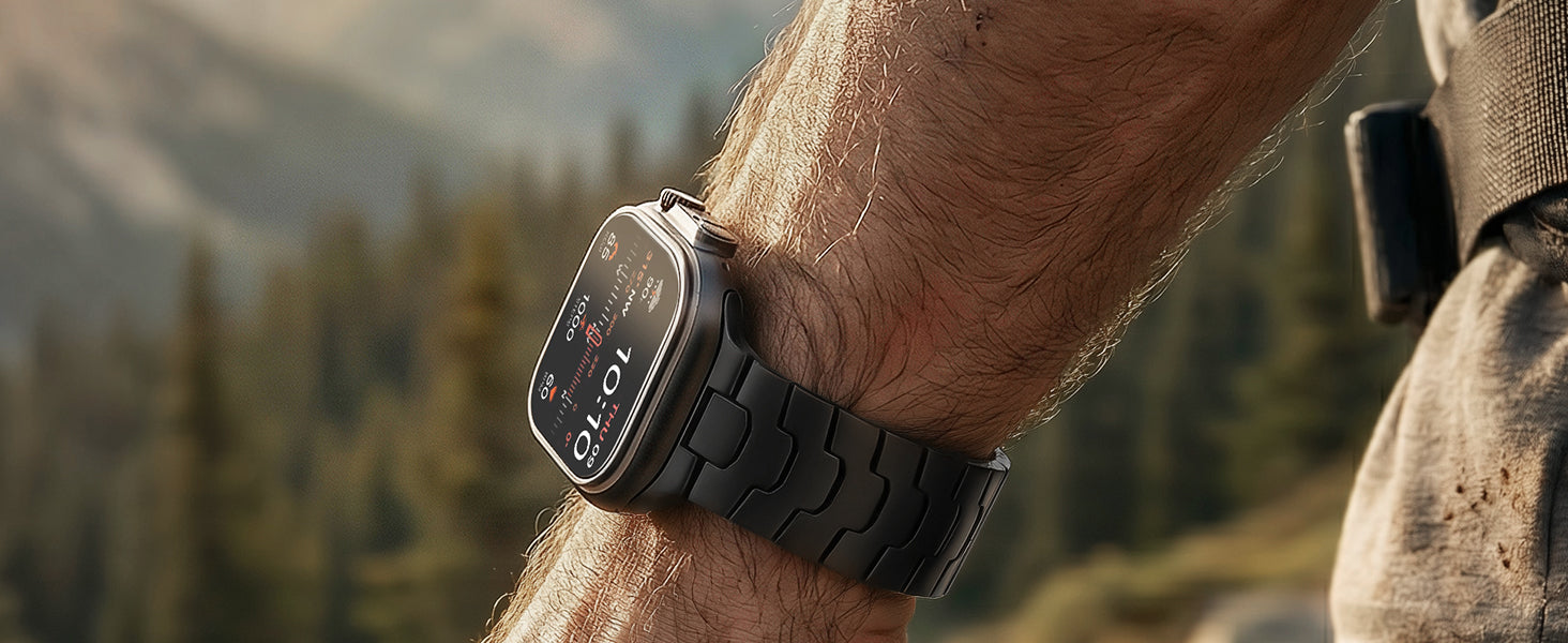 metal apple watch strap