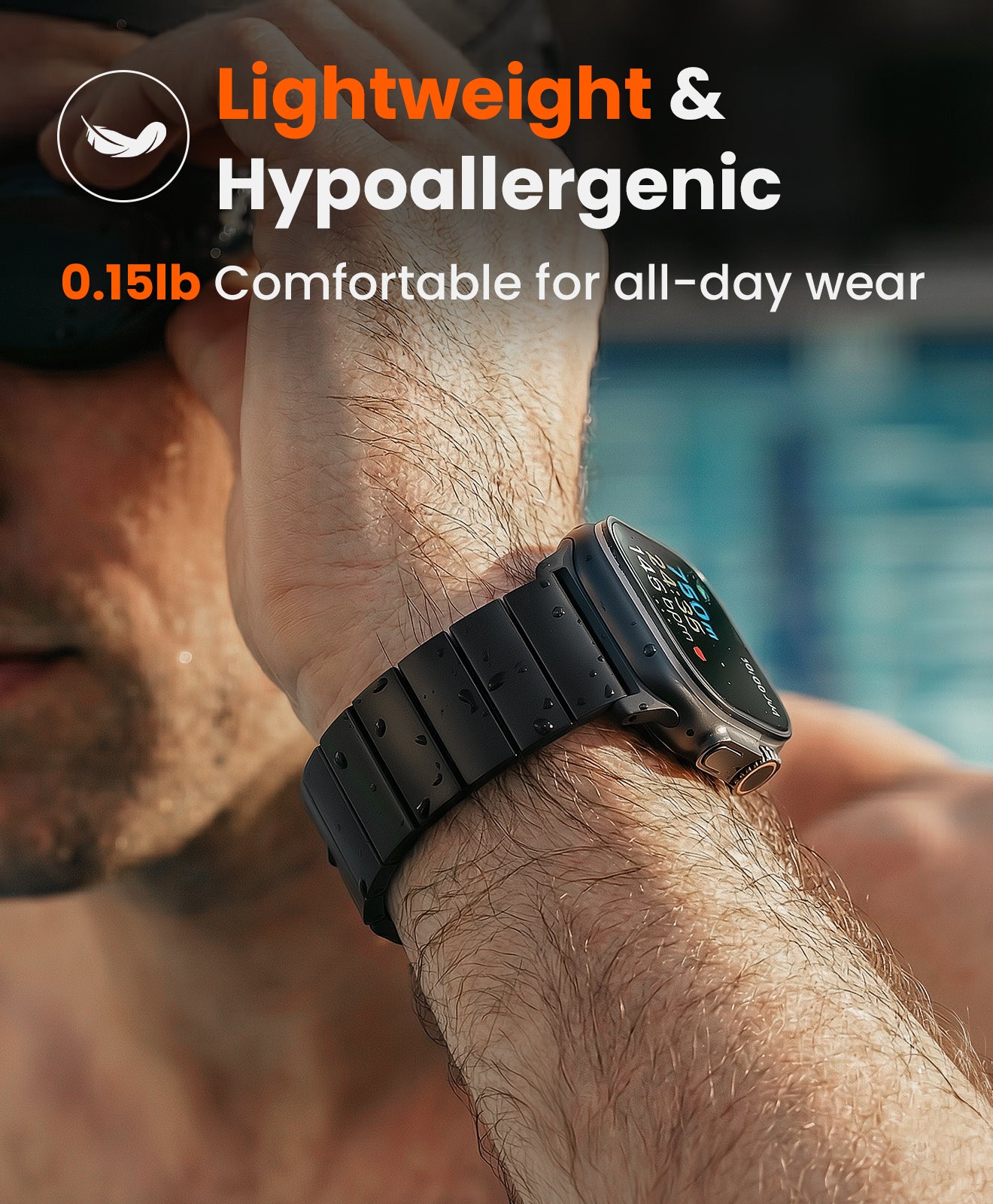 apple watch ultra 3 black titanium strap