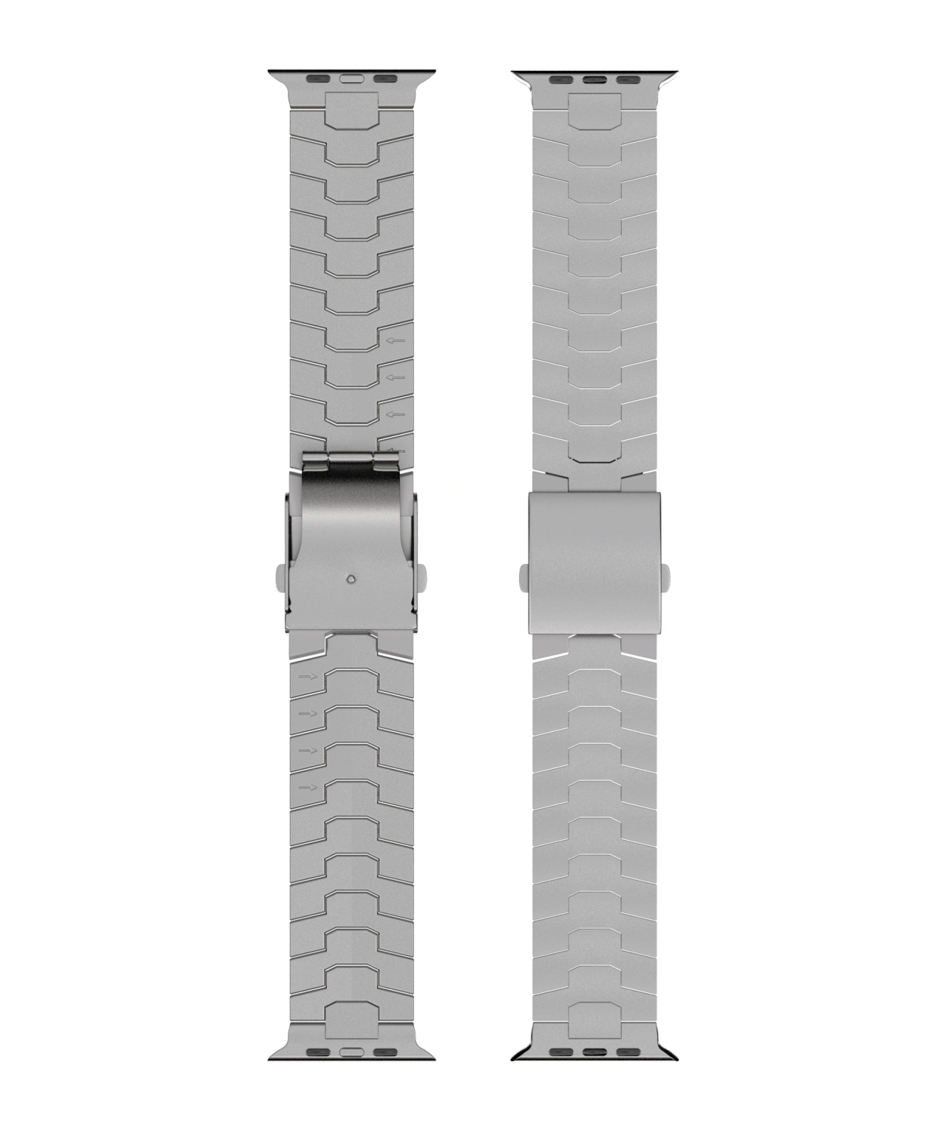 AGIS01 Titanium Apple Watch Band With Folding Clasp