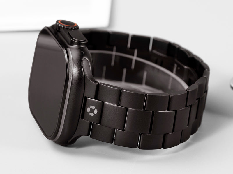 FINESTONE titanium watch band with lightweight, durable metal construction for Apple Watch Ultra