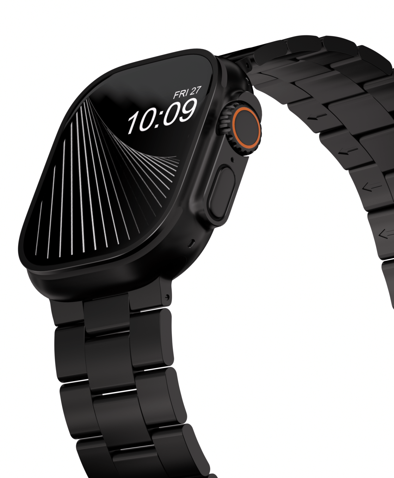 Lightweight Titanium Link Bracelet - Premium Metal Strap for Apple Watch (2026)