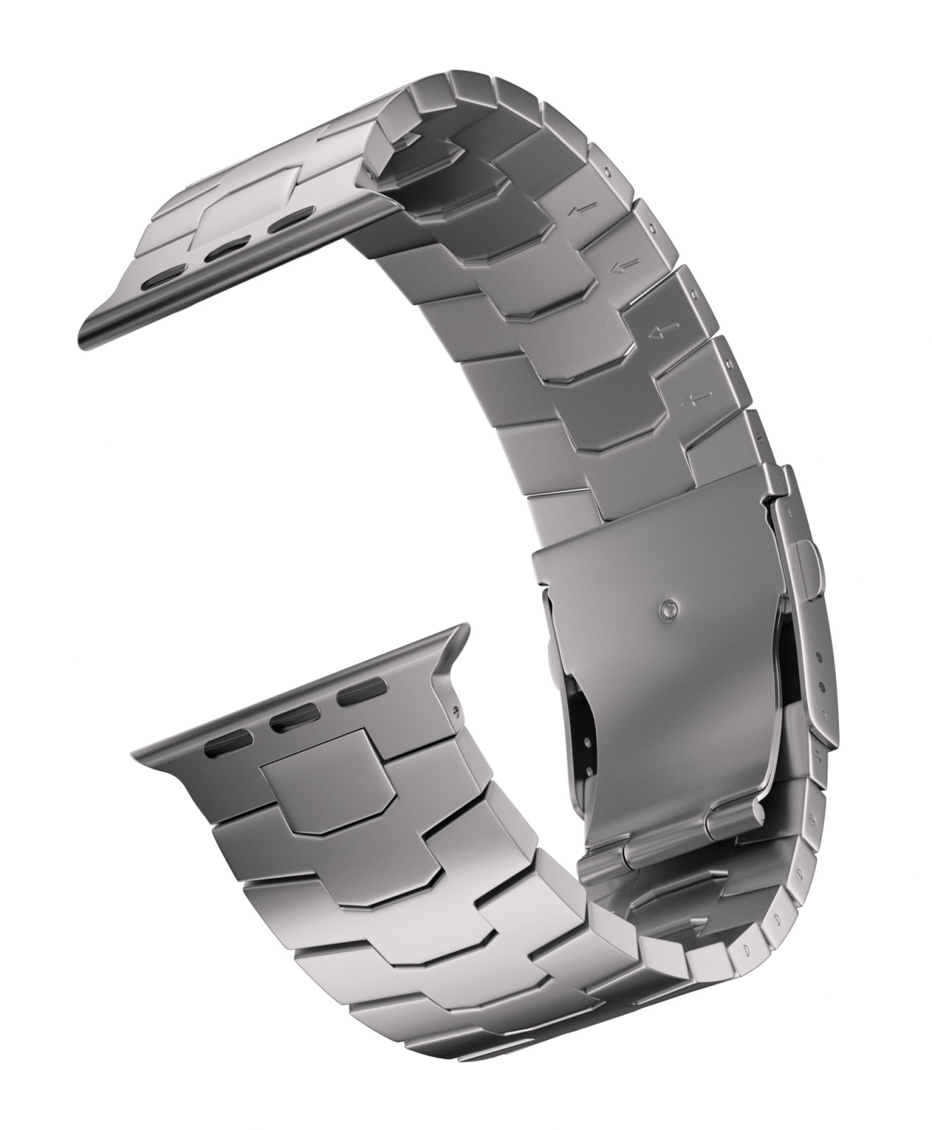 Titanium Apple Watch Band -2026 New Sleek Metal Link Bracelet Replacement for iWatch