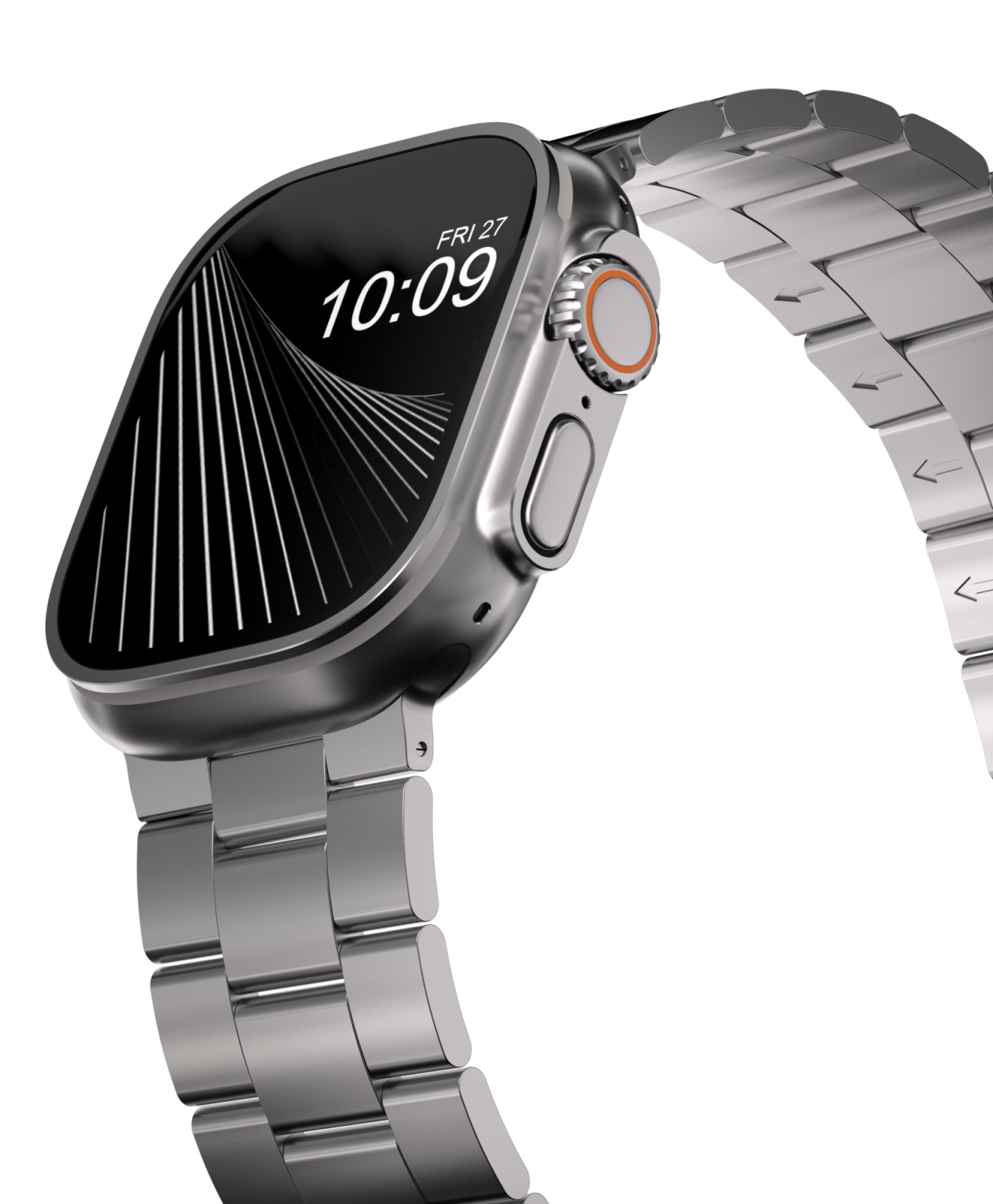 CRNS-PRO Titanium Apple Watch Band With Magnetic Clasp